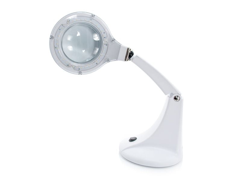 Lampa lupa Elegante Mini 30 LED na biurko