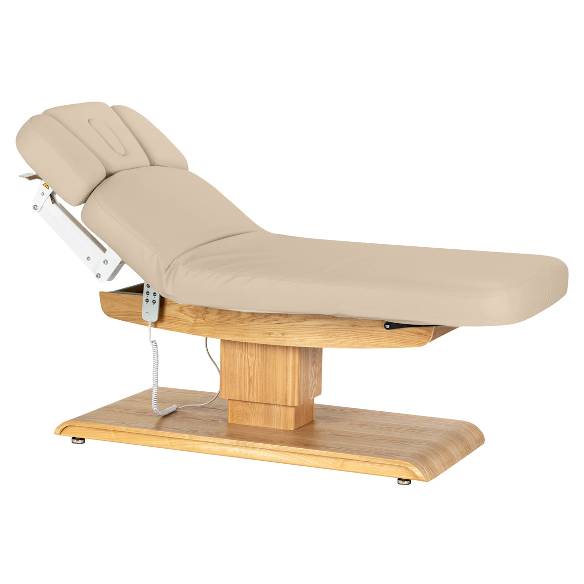 Lezanka Sillon Relax bezowa z drugiej strony