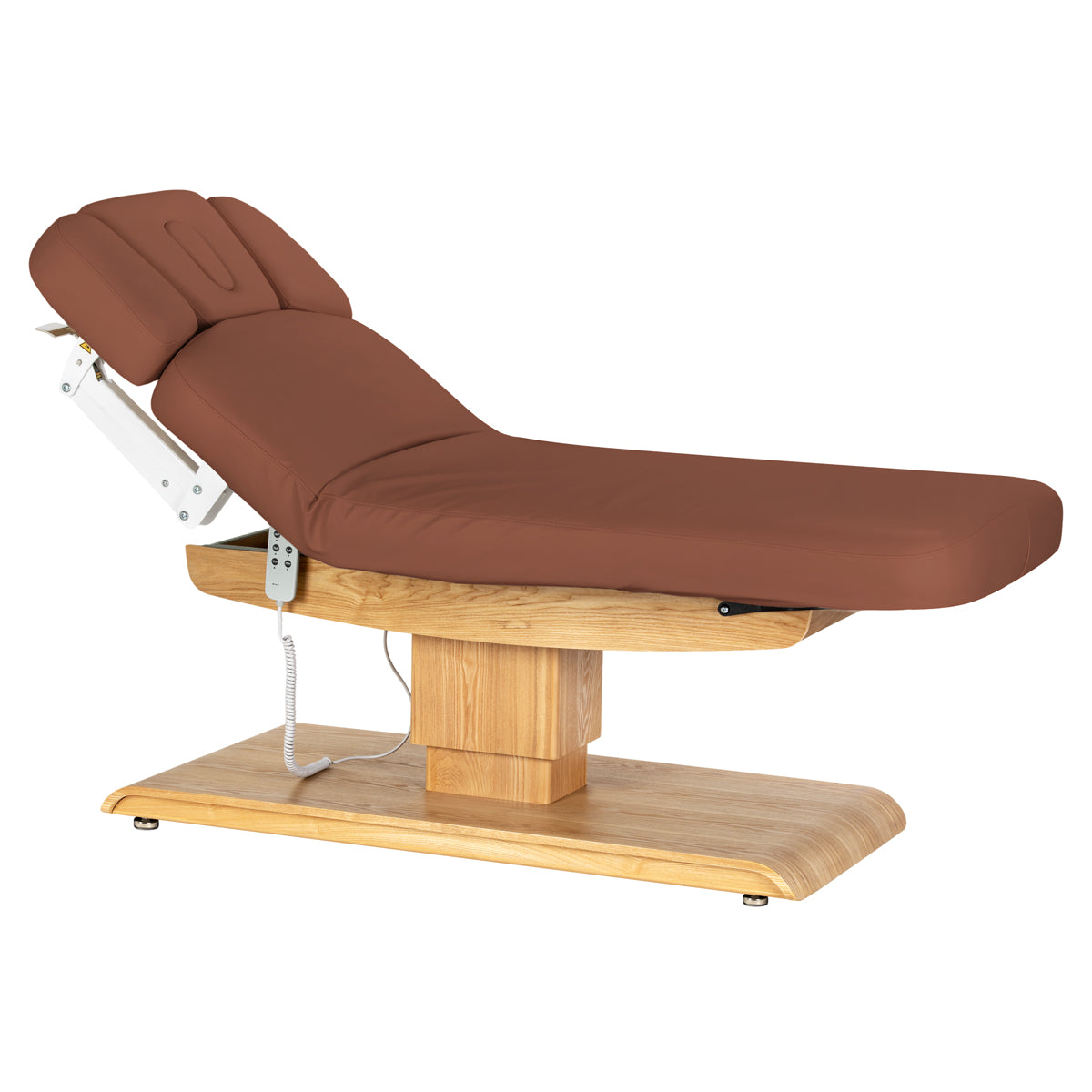 Lezanka Sillon Relax brazowa z drugiej strony