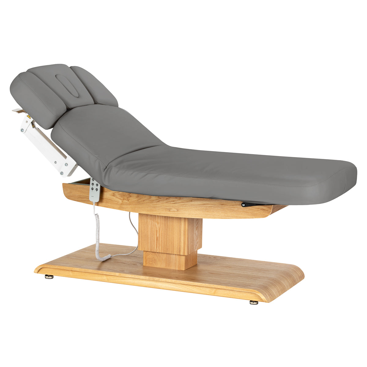 Lezanka Sillon Relax szara z drugiej strony