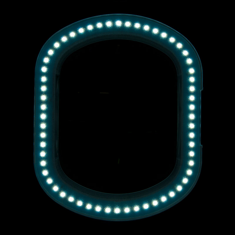 Wlaczone diody LED lampy lupy Elegante 6028