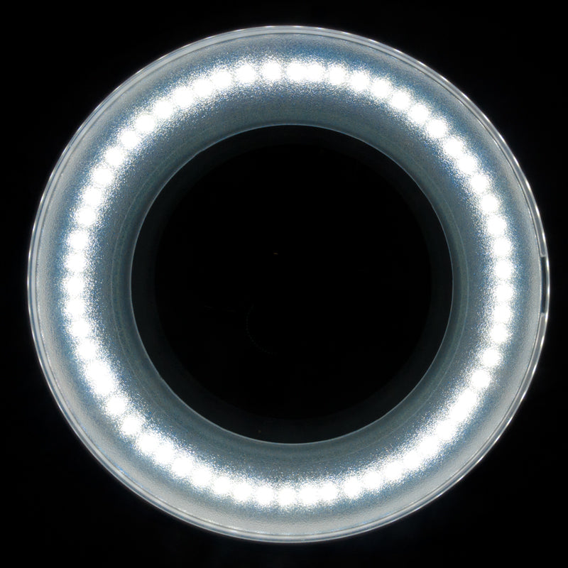Wlaczony piercien LED lampy lupy Elegante 6027