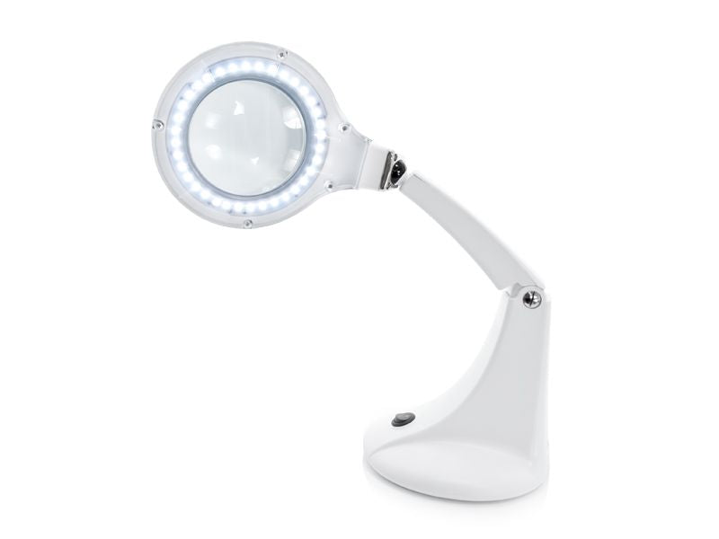 Zgiete ramie lampy lupy Elegante Mini