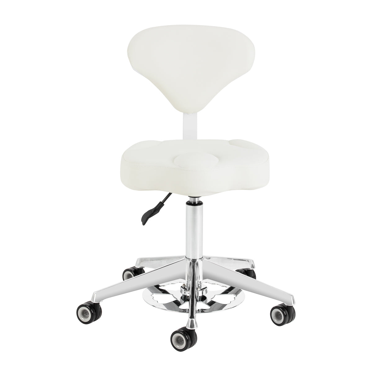 Taboret Azzurro 156-F bump-up bialy od frontu