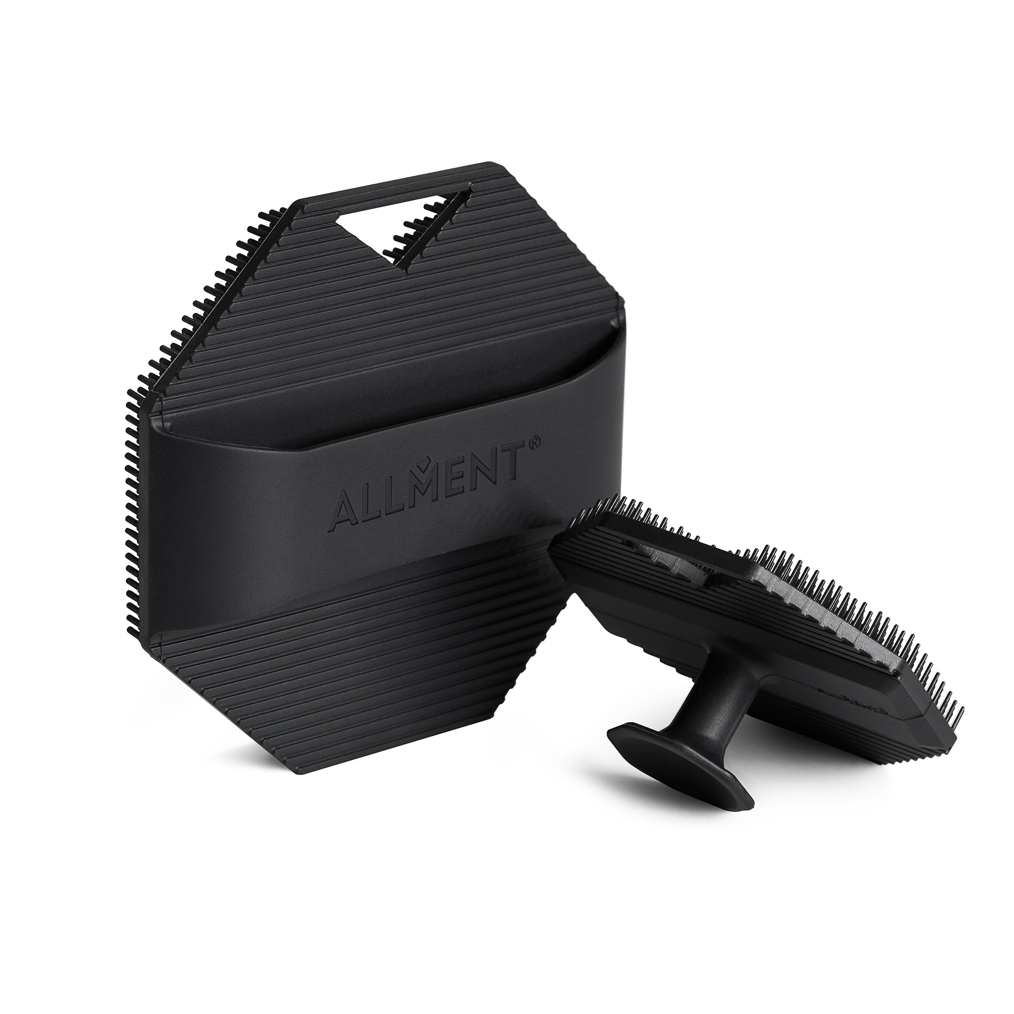 ALLMENT SCRUBBER DUO – Set aus Körper- und Gesichtsscrubbern