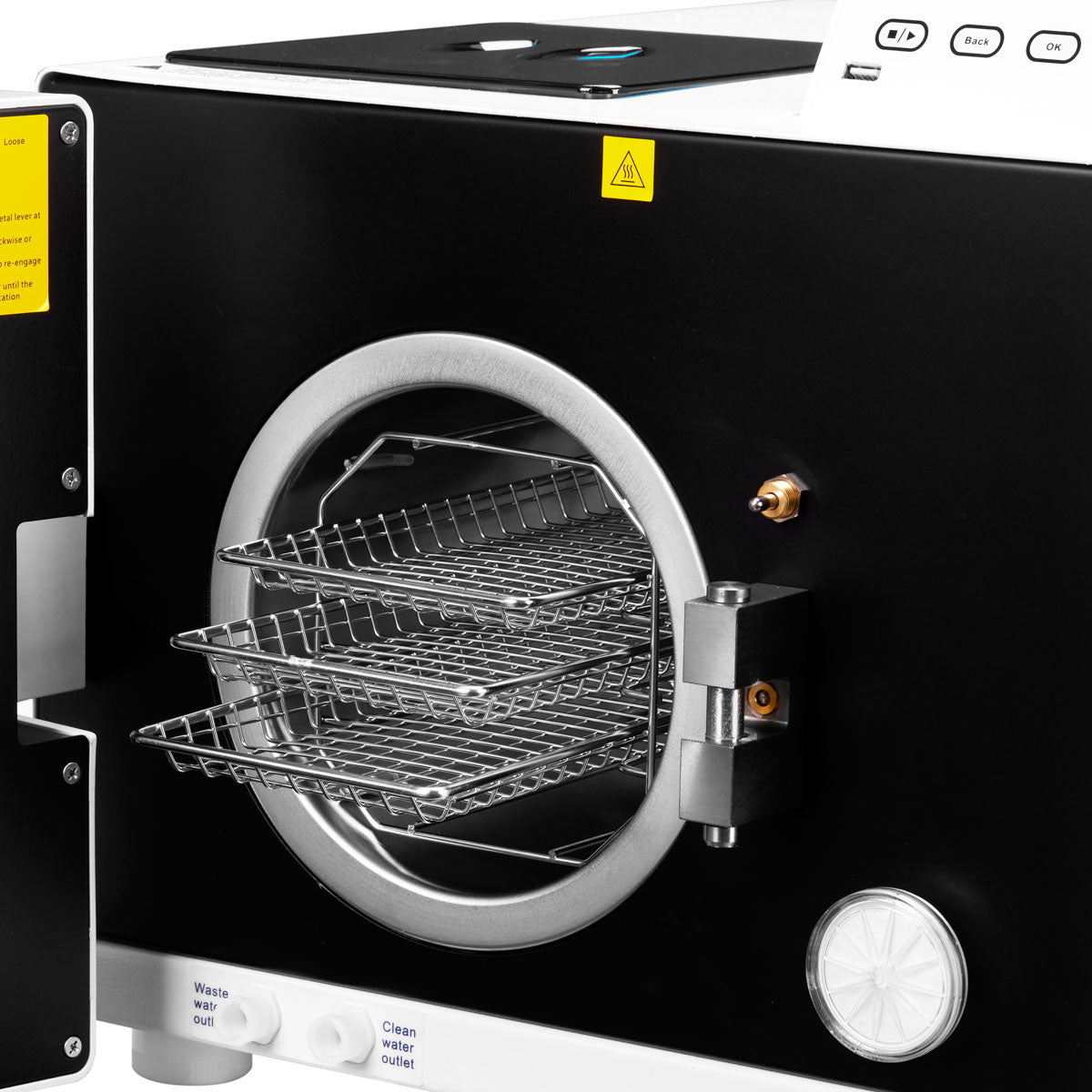 Komora autoklawu Lafomed Compact Line 23 L z manometrem