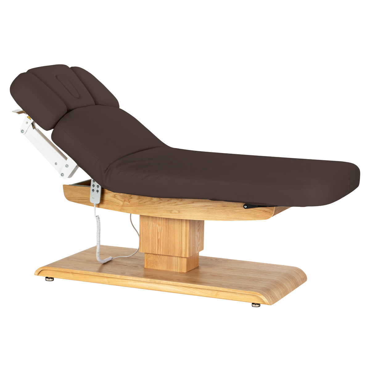 Lezanka Sillon Relax brazowa ciemna z drugiej strony