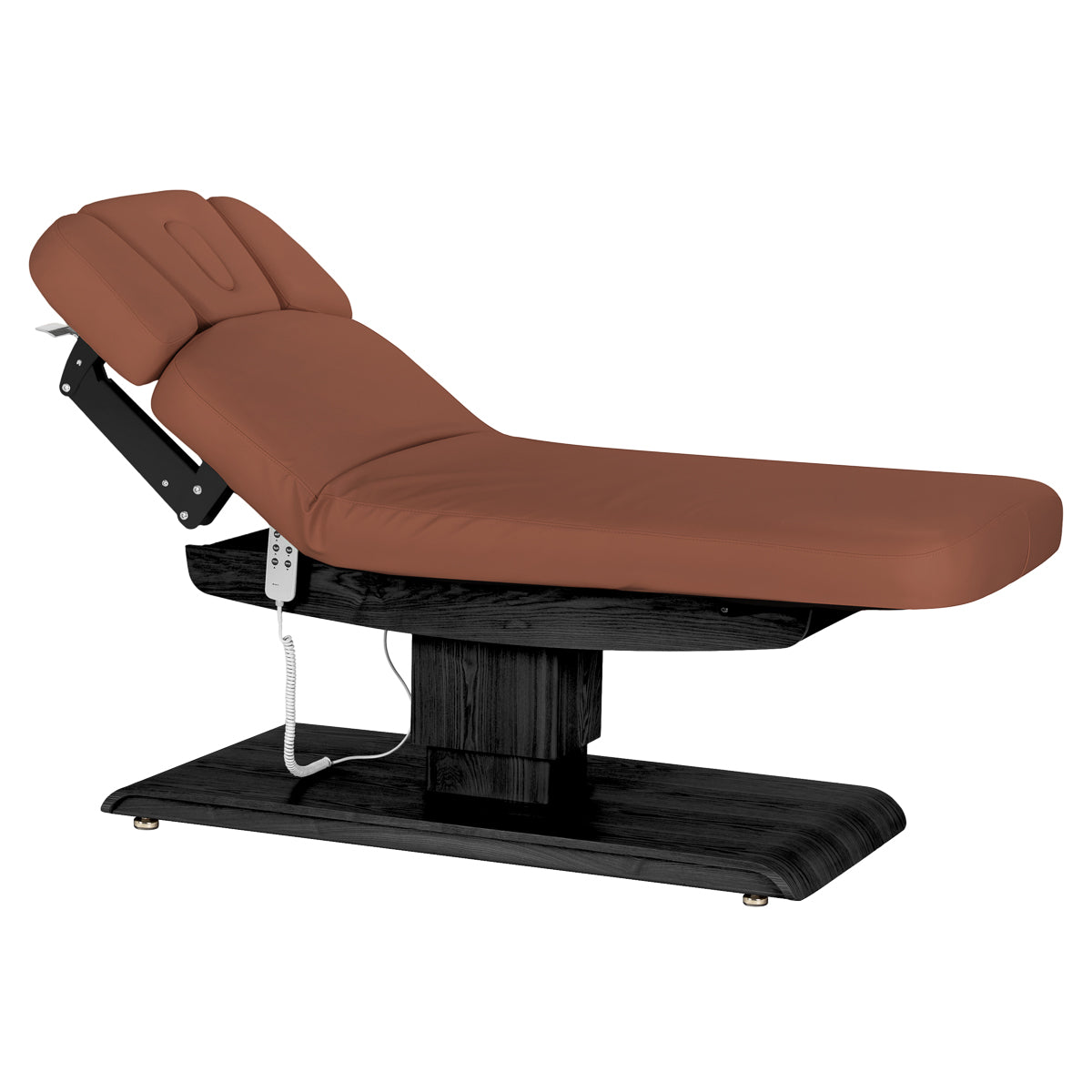 Lezanka Sillon Relax brazowa z drugiej strony