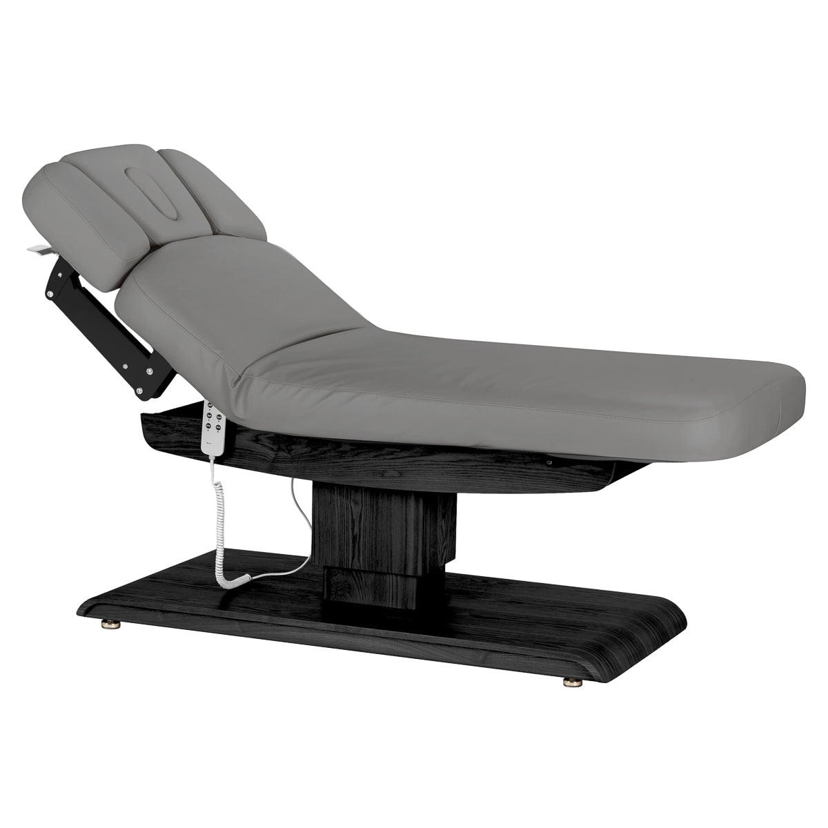 Lezanka Sillon Relax szara z drugiej strony