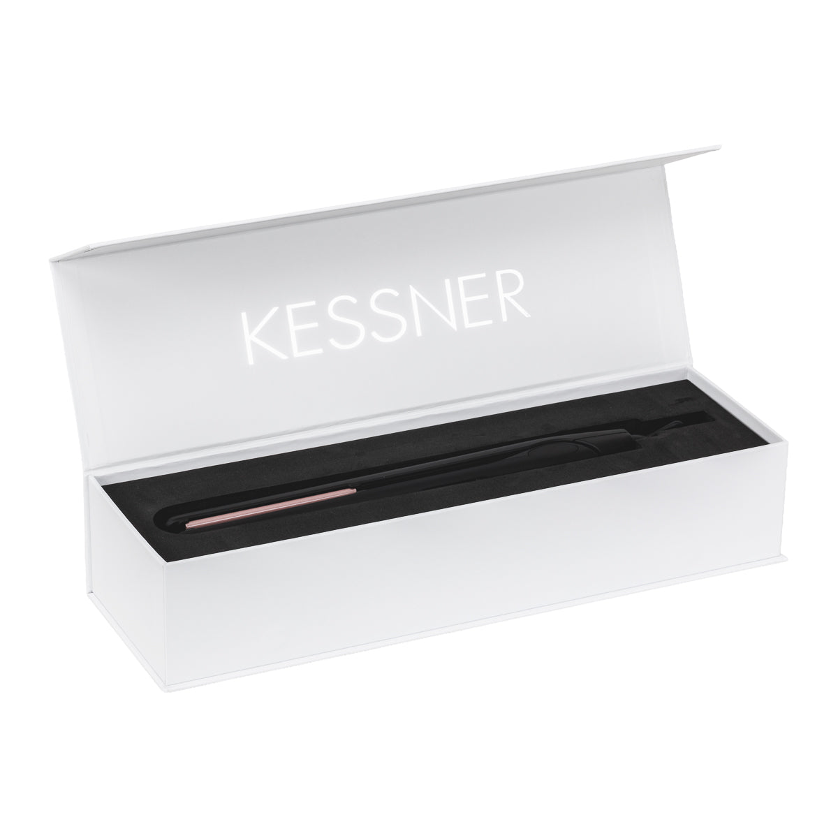 Prostownica Kessner Ionic czarna w pudelku