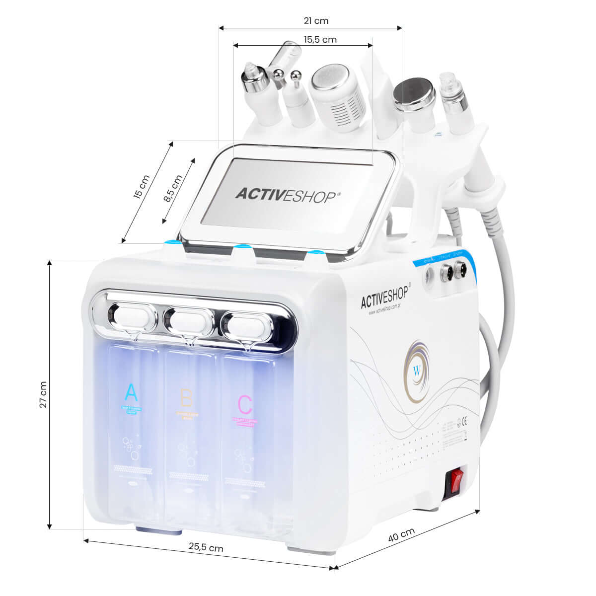Urzadzenie Hydrogen H2 ze zbiornikami