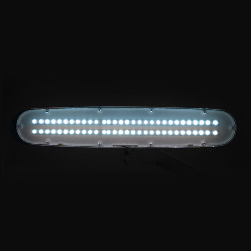 Wlaczone diody LED lampy Elegante 801-S ze statywem