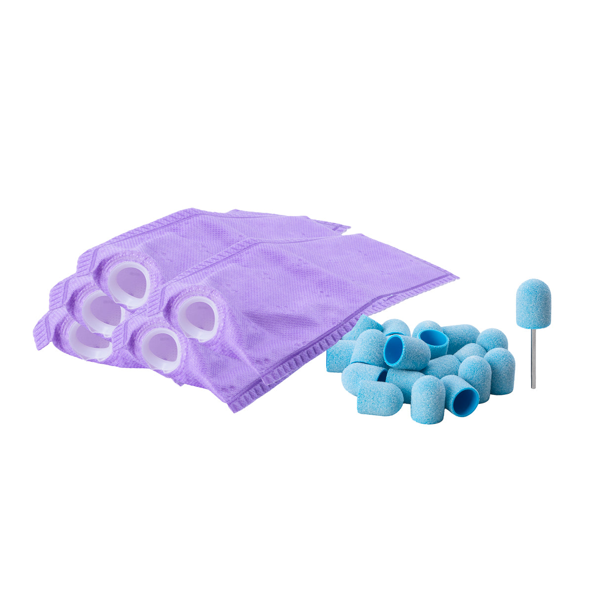 Zestaw pedicure Exo z filtrami i kapturkami